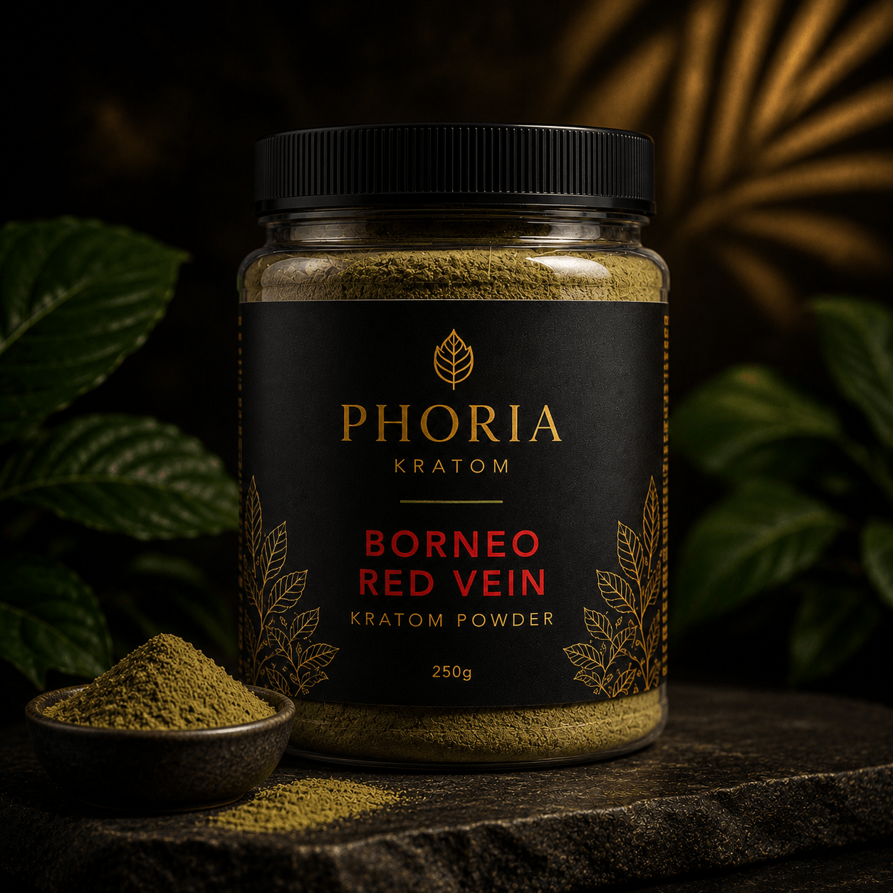 Phoria Borneo Red Vein Kratom Powder