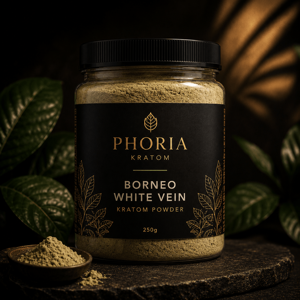Phoria Borneo White Vein Kratom Powder