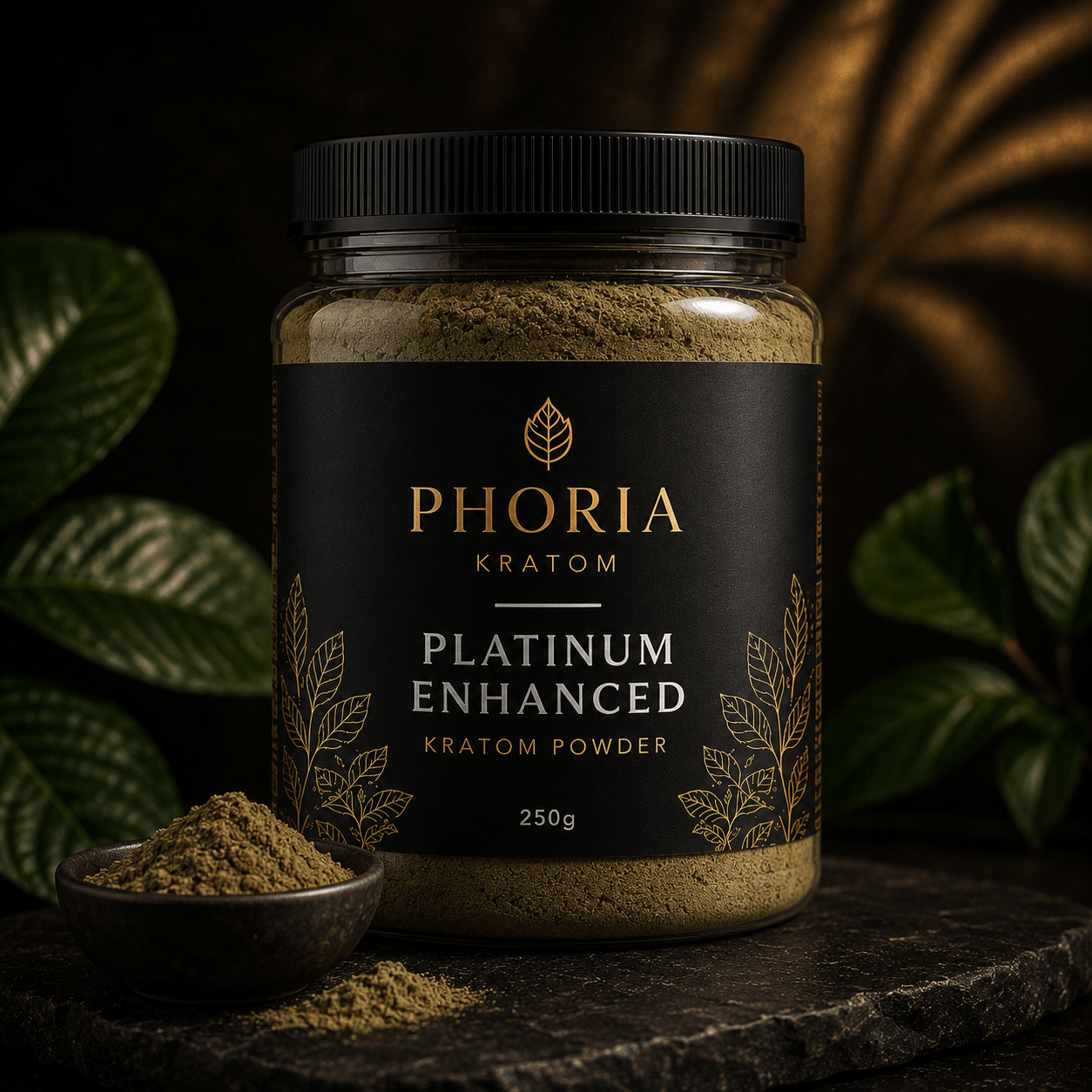 Phoria Platinum Enhanced Kratom Powder
